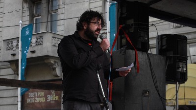 Lazoviću poziv u zatvor na 60 dana zbog protesta "Ne davimo Beograd"
